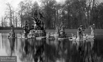 Die Neptungruppe im Lustgarten Potsdam